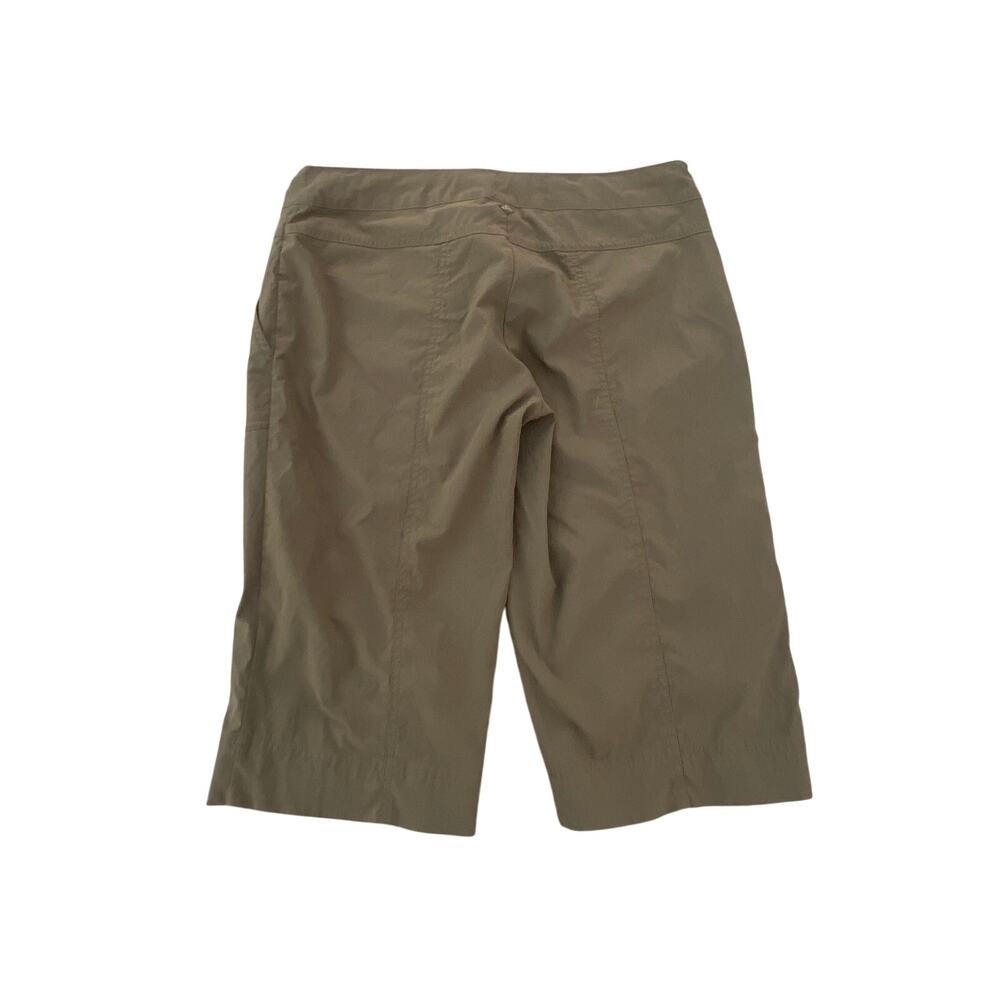 PrAna Bermuda Hiking Shorts - Olive Green - Size Large - Picture 2 of 8